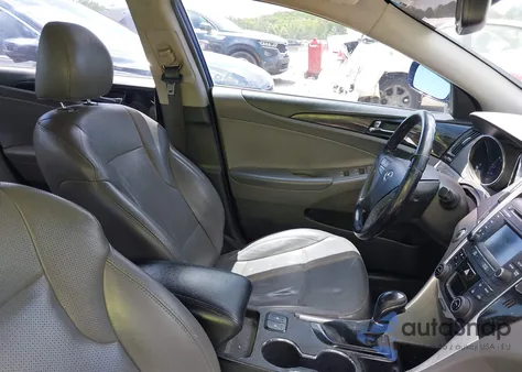 2014 Hyundai Sonata Limited z USA, uszkodzony, nr VIN 5NPEC4AC8EH832600